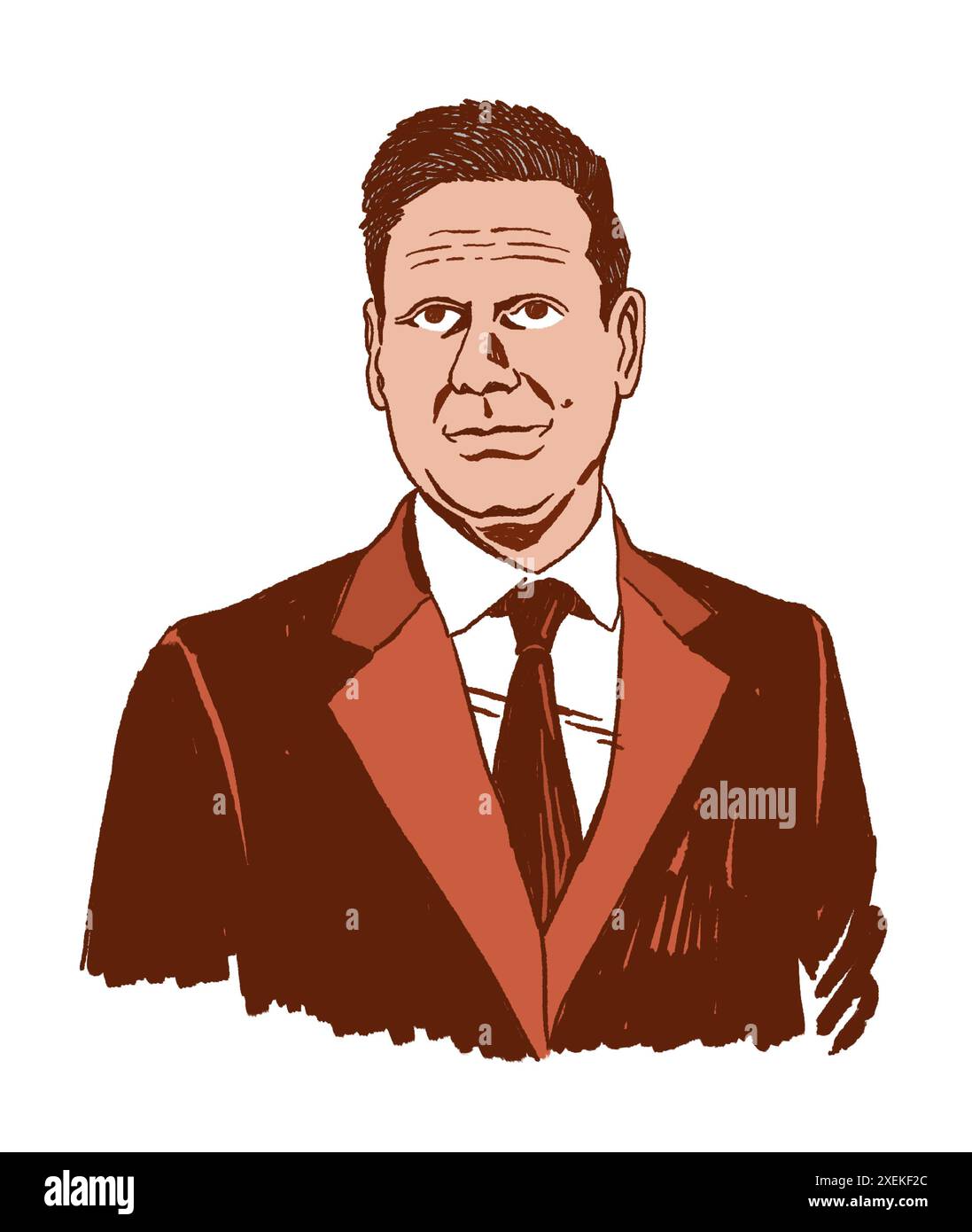 Portrait of Keir Starmer, british politician, leader of Labour Party