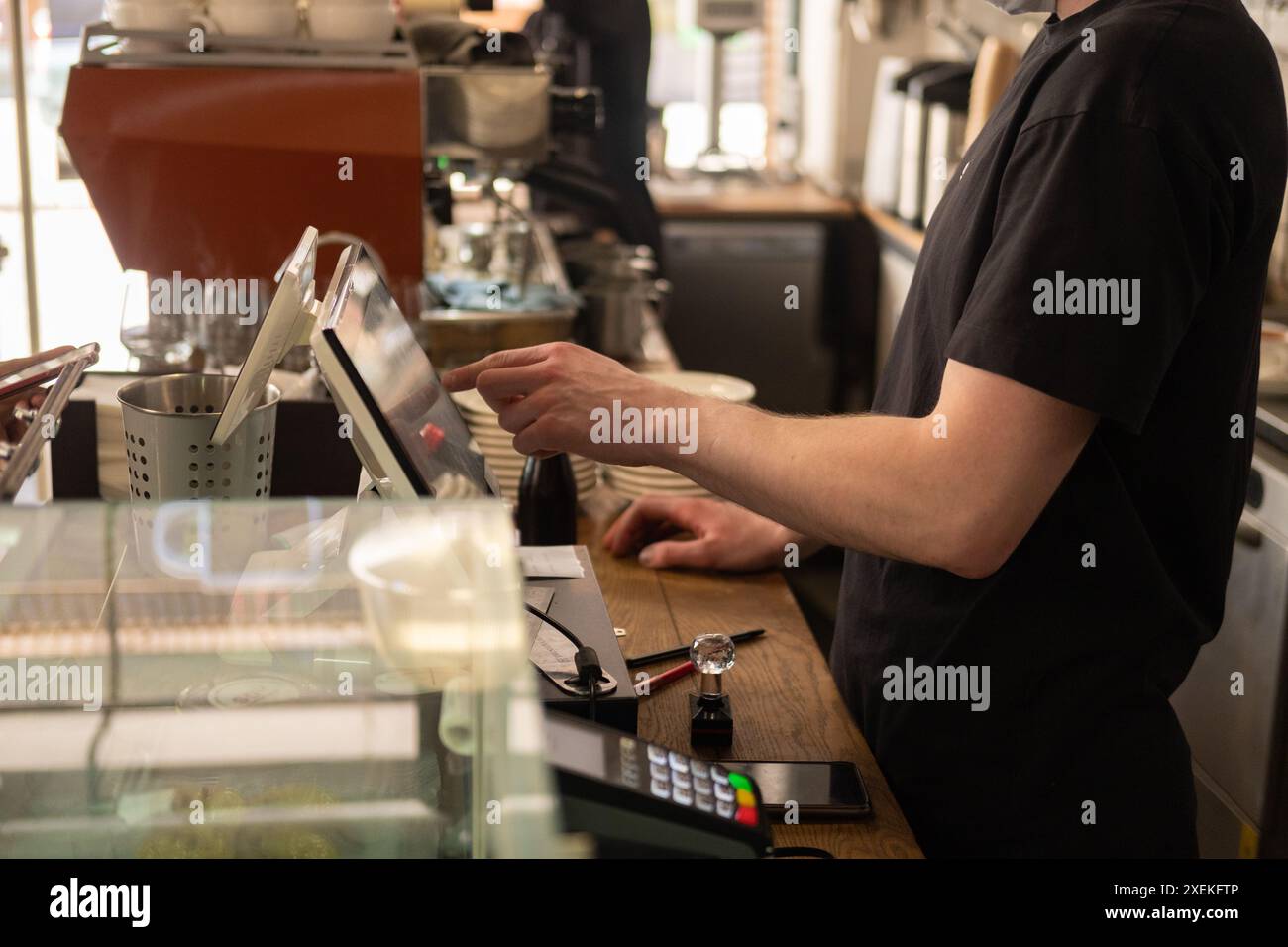 Face Less Machines Man machine process hi-res stock photography and images - Alamy