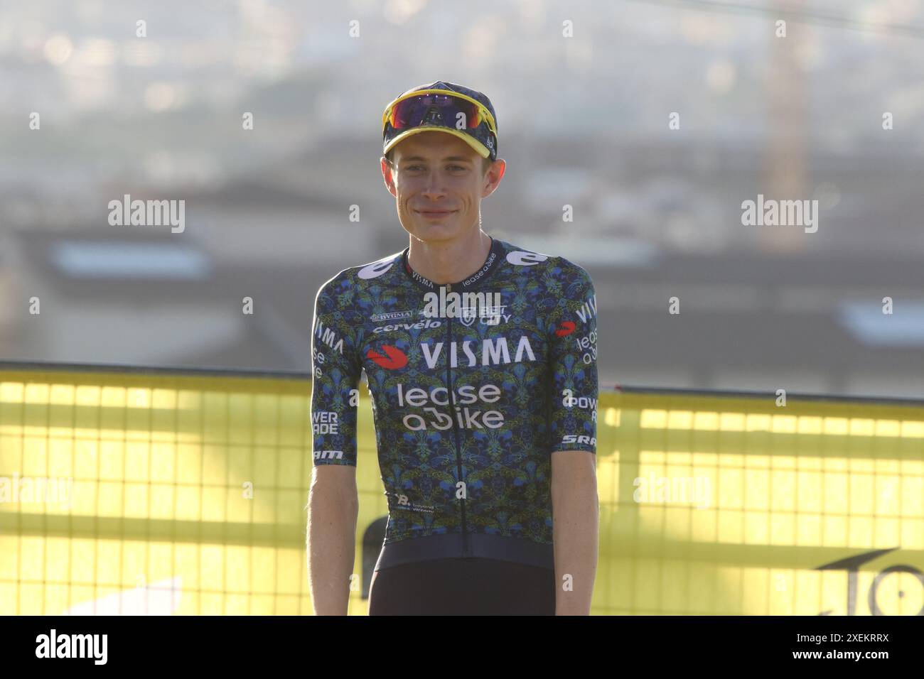 Tour de France Team Presentation in Florence Italy 2024 Stock Photo Alamy