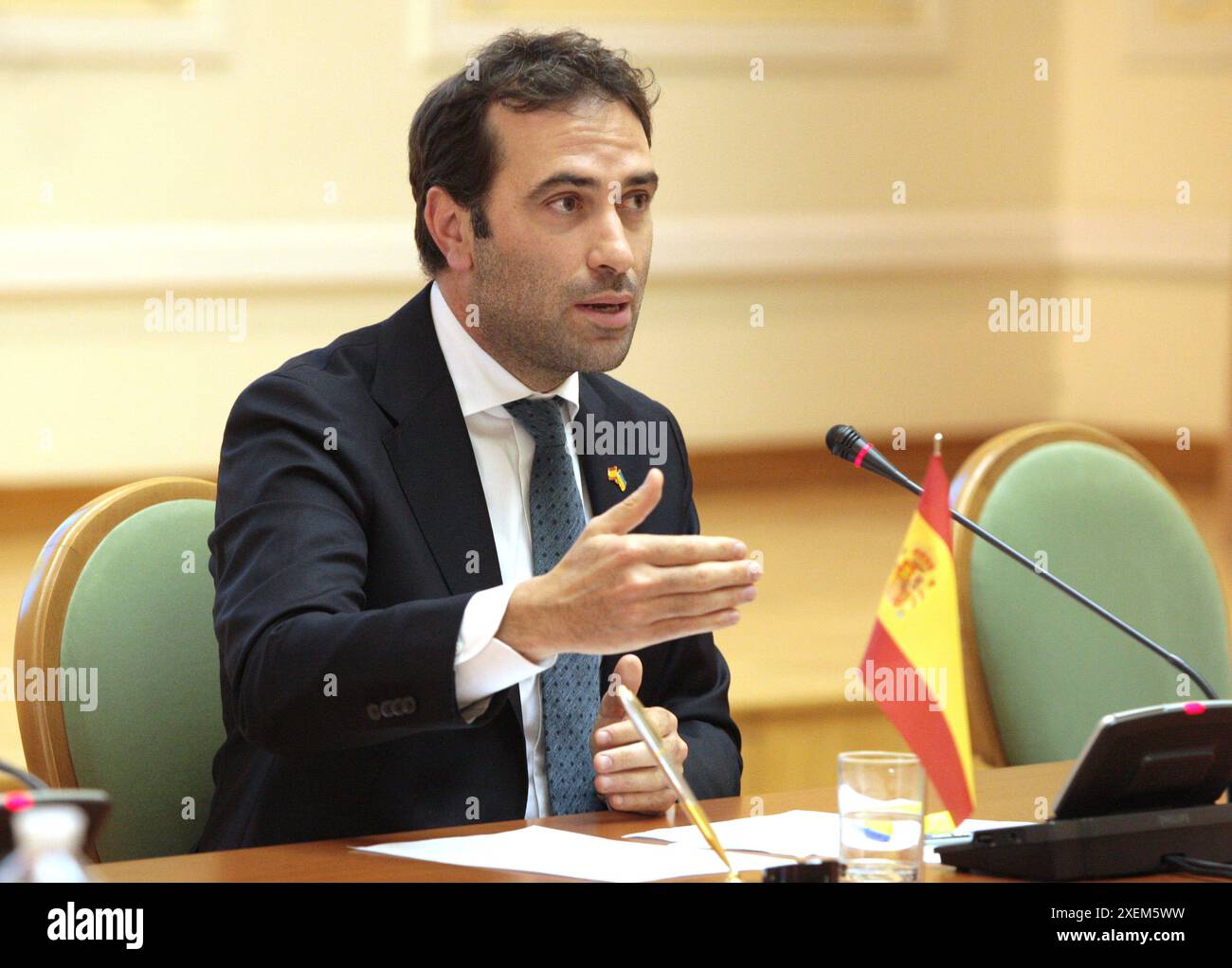 Non Exclusive: KYIV, UKRAINE - JUNE 26, 2024 - Minister of Economy ...