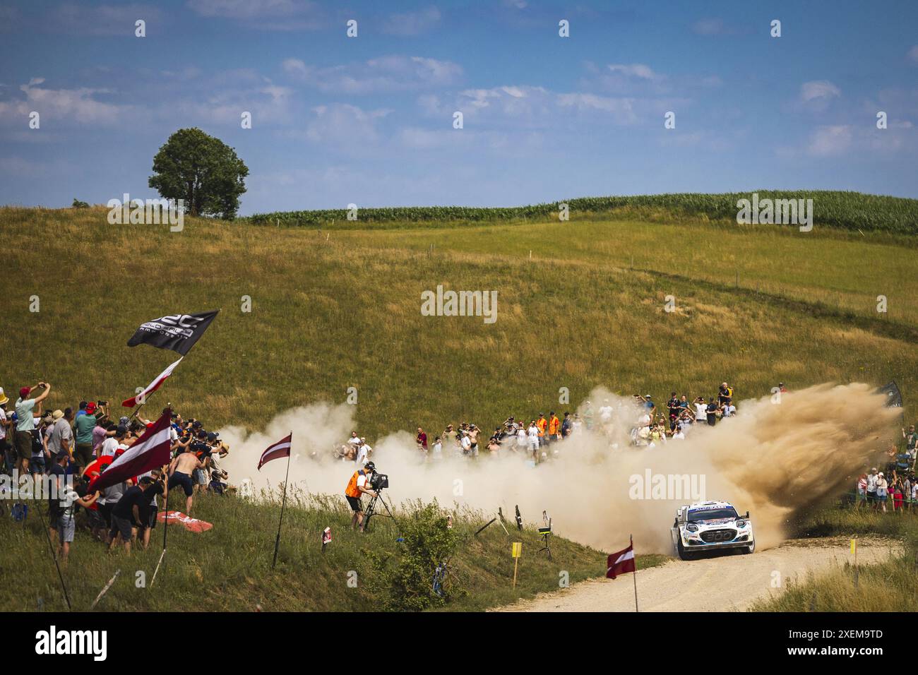 16 FOURMAUX Adrien, CORIA Alexandre, Ford Puma Rally1, action during