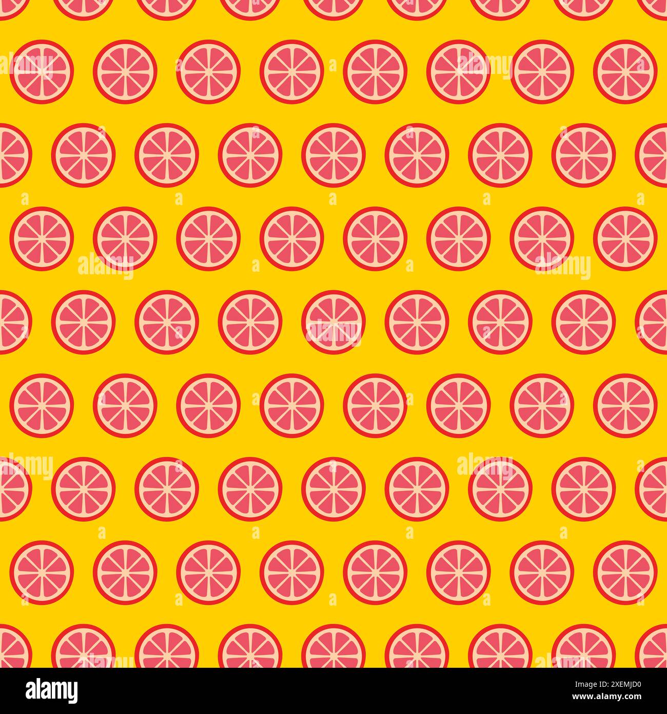 Citrus slice pattern Stock Vector Images - Alamy