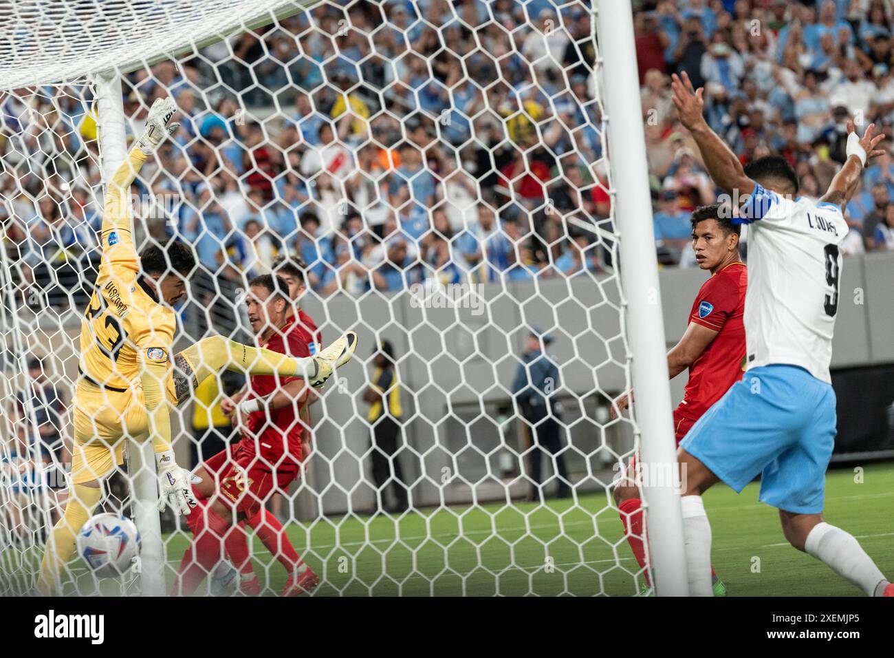 Rodrigo Bentancur of Uruguay (not pictured) scored goal during group