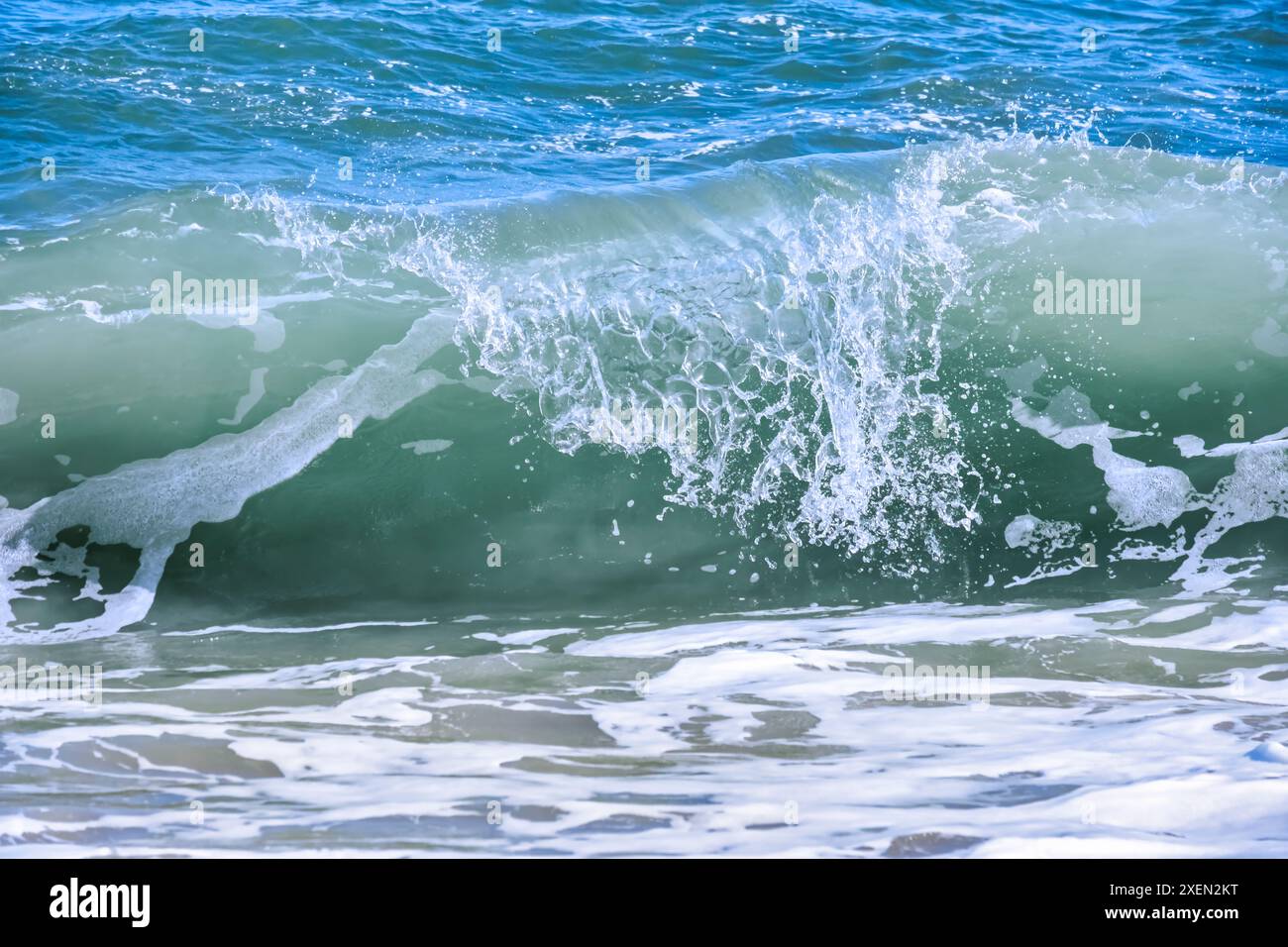 Crashing waves Stock Photo