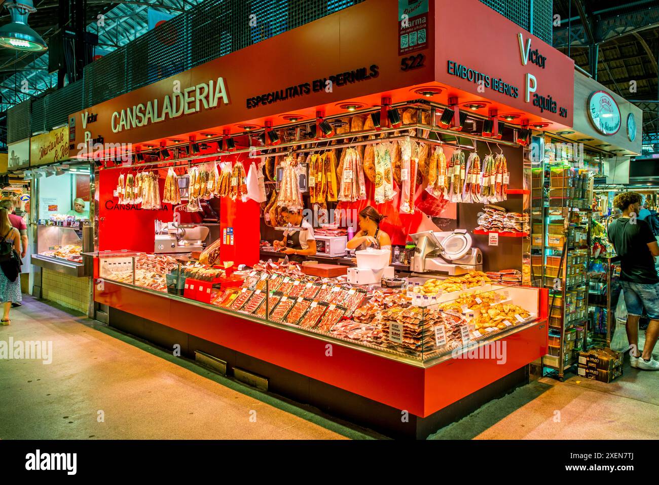 The Mercat de Sant Josep de la Boqueria is Barcelona's most famous