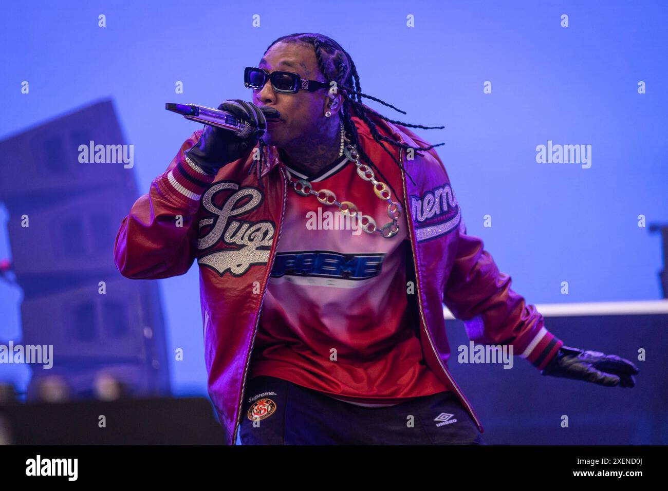 Panama Open Air 2024, 28. und 29.06.2024 Der amerikanische Rapper Tyga ...