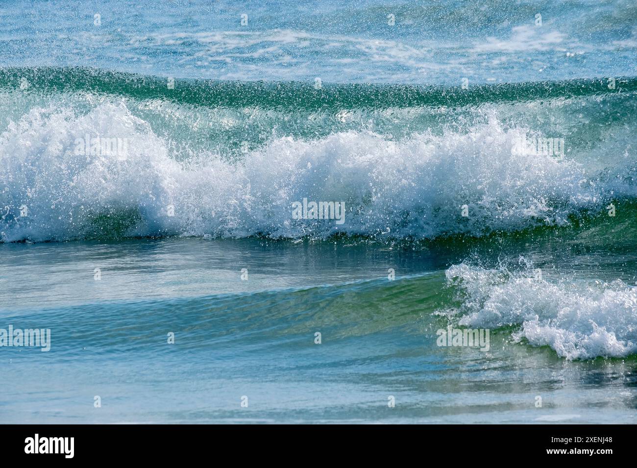 Crashing wave Stock Photo
