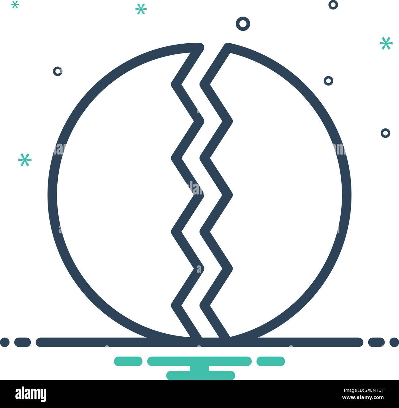 Icon for crack,rift Stock Vector Image & Art - Alamy