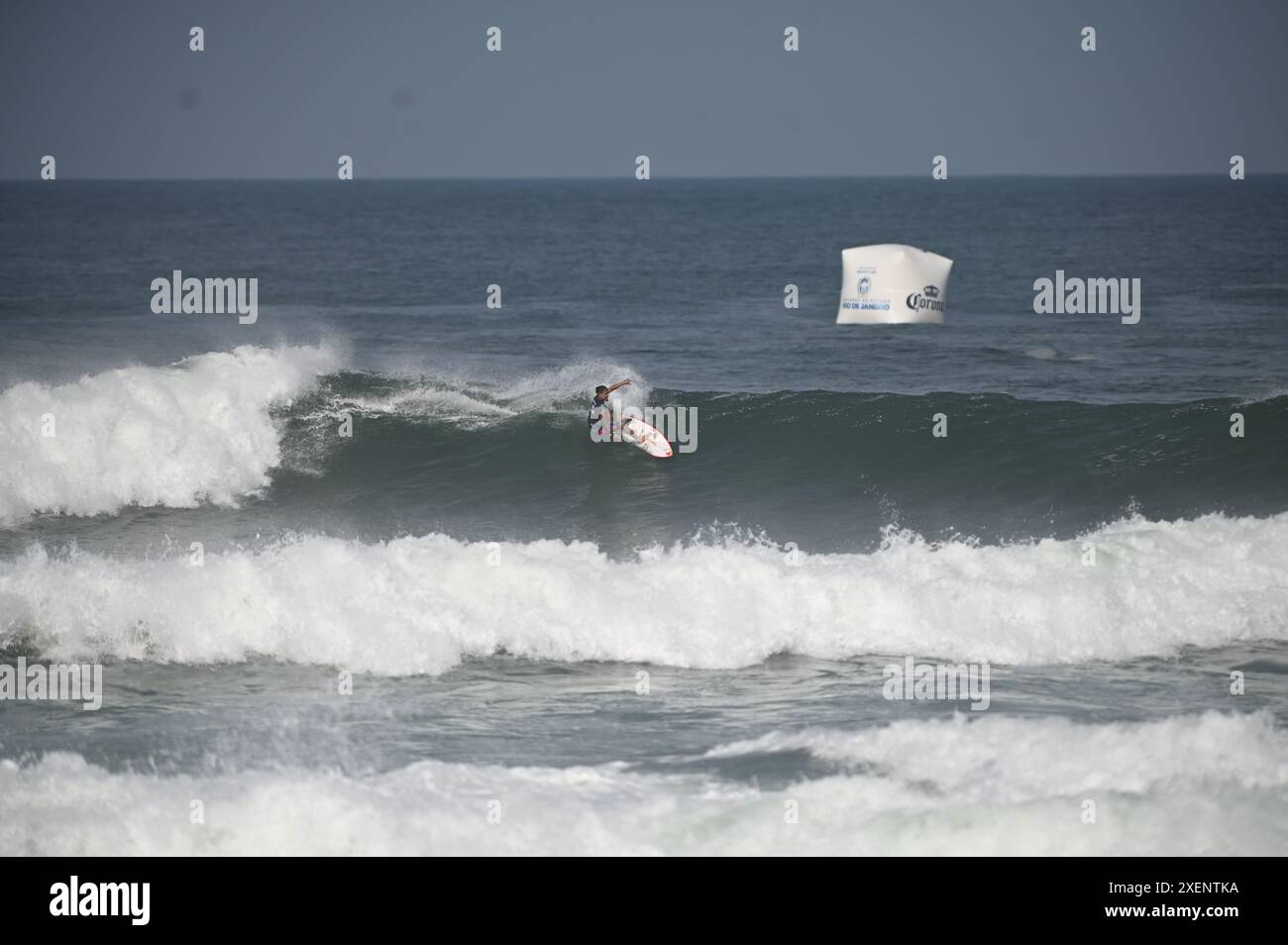 SaquaremaBrazil, June 28, 2024, Wsl surfing championship Brazil stage