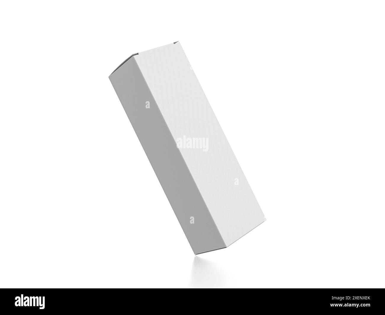 Packaging box on a white background. 3d illustration Stock Photo - Alamy