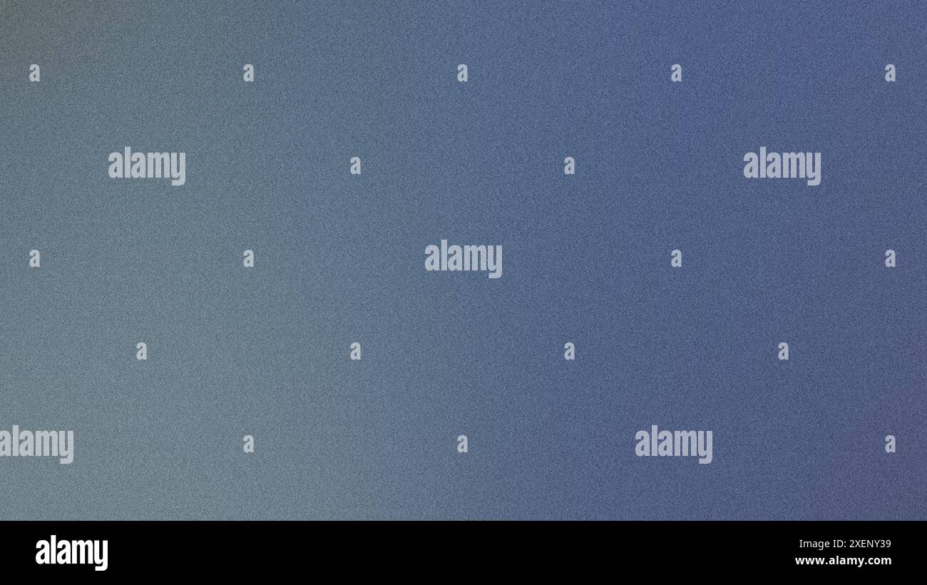 Grainy gradient background transitioning from blue to gray Stock Photo