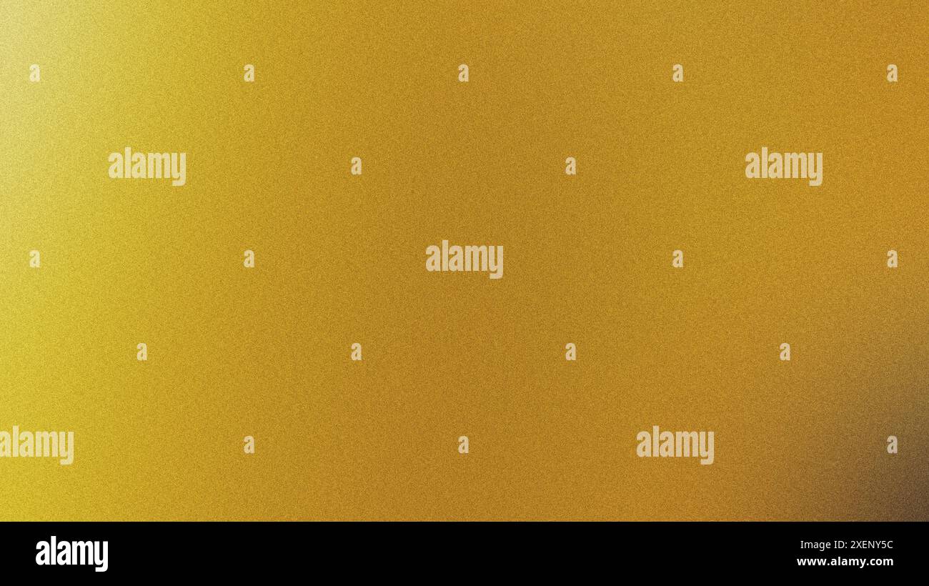 Golden gradient background with a subtle grain texture effect Stock Photo