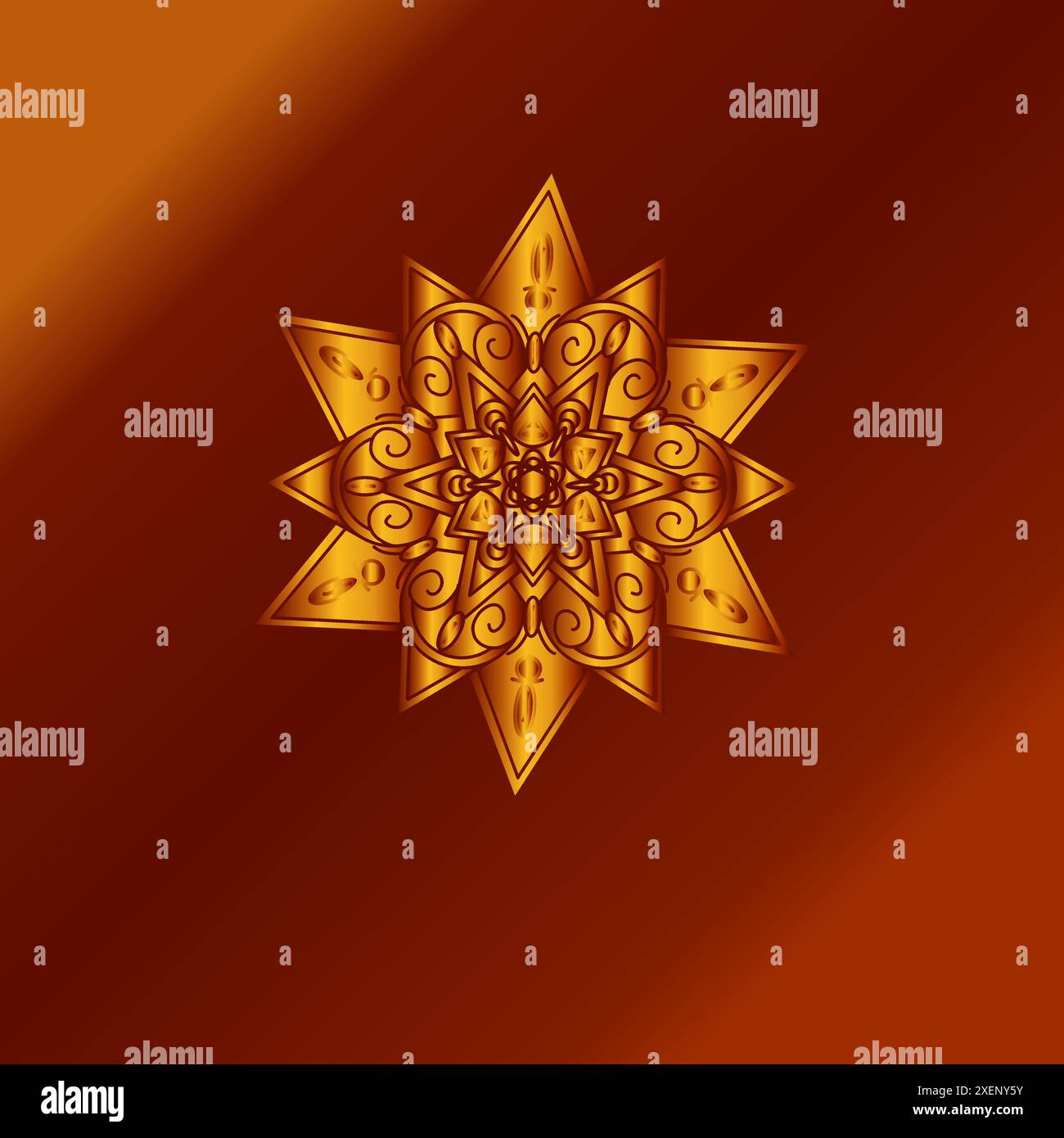 Happy Diwali. Festival of lights poster design wallpaper. The background with flower elements and mandala vectors Stock Vector