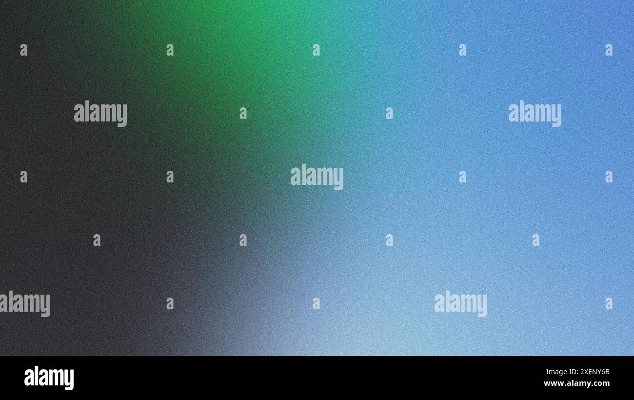 Colorful grainy gradient background featuring green and blue tones ...