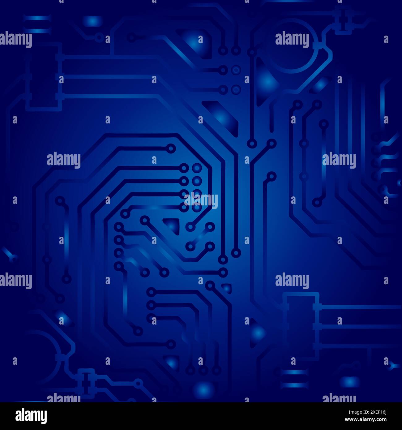 High tech technology geometric and connection system background with ...