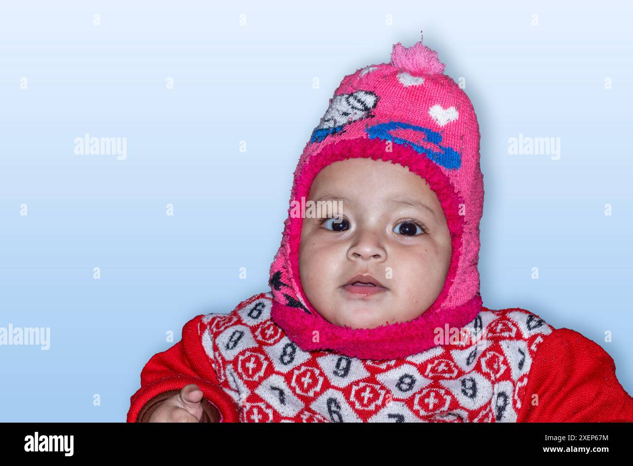 Indian girl child human face hi-res stock photography and images - Alamy