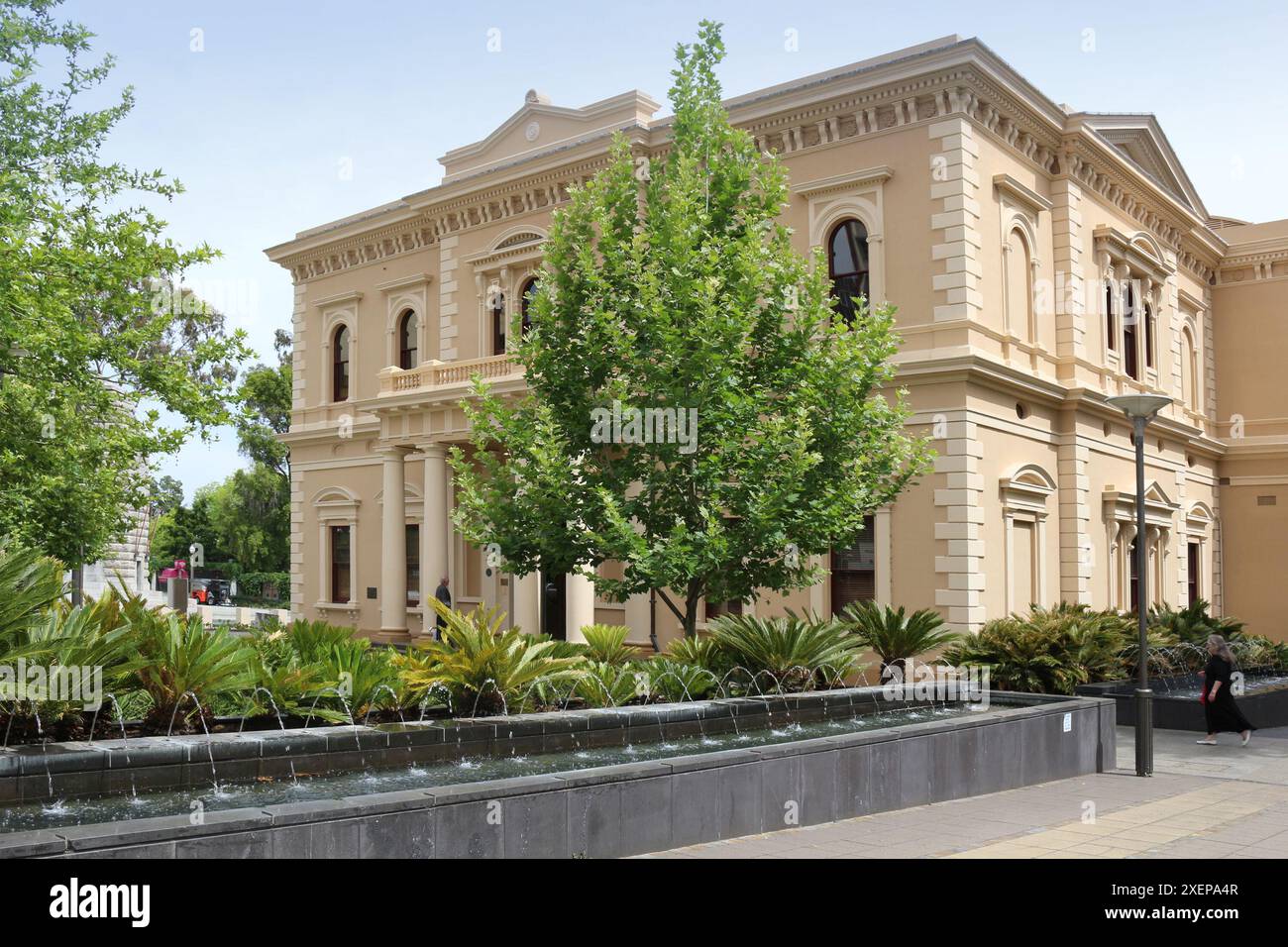 Institute Building at North Terrace in Adelaide, South Australia Stock Photo