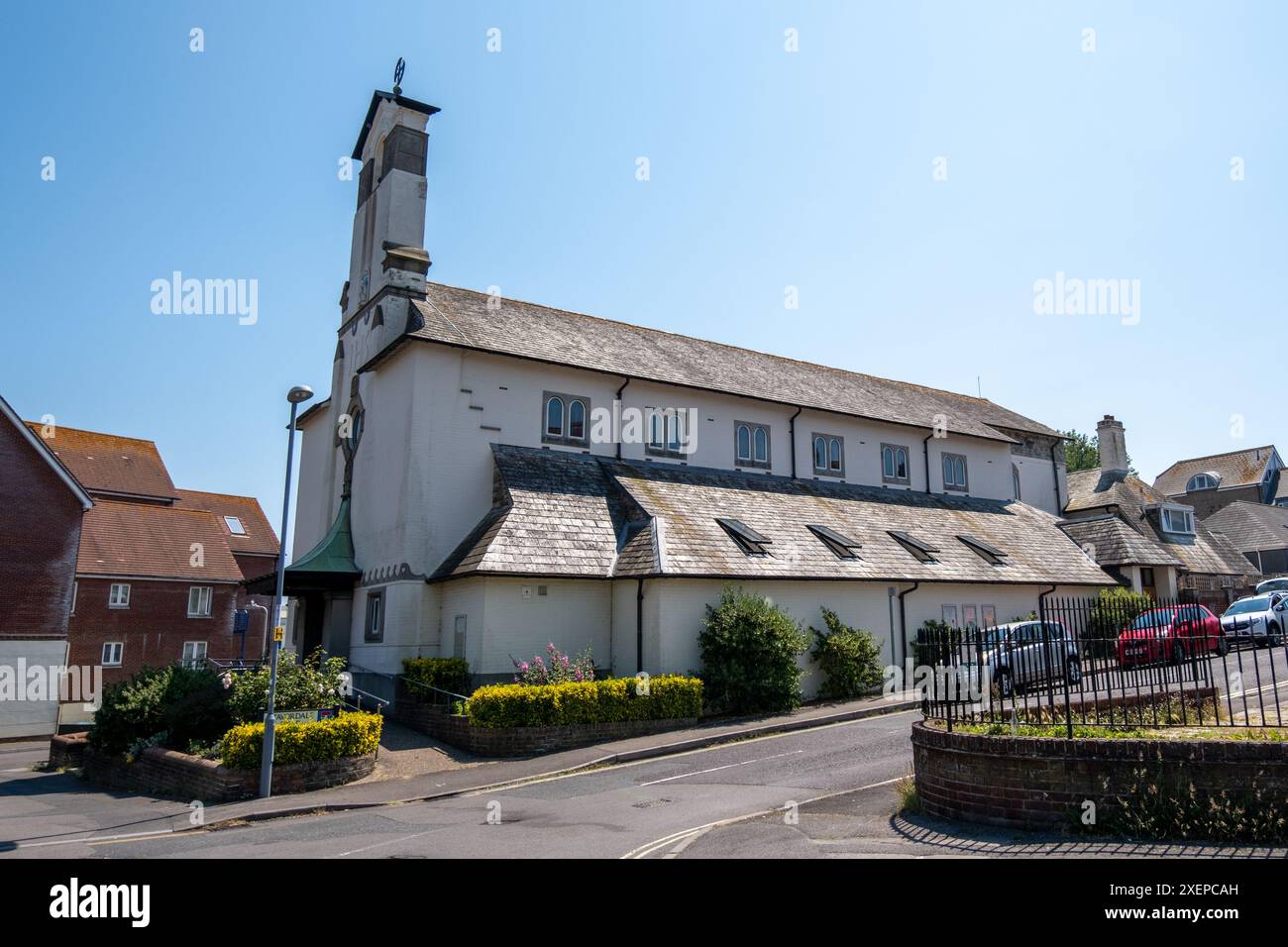 Our Lady, Star of the Sea Catholic Church, Weymouth, UK Stock Photo