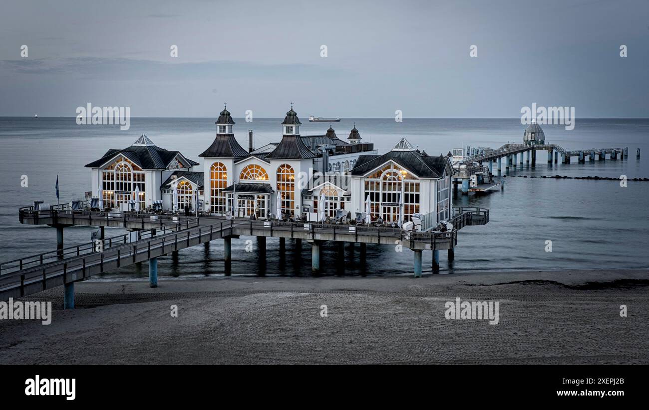 Insel Rügen Seebrücke von Sellin Stock Photo - Alamy