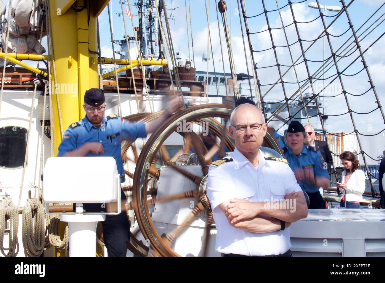 Kiel, Germany. 29th June, 2024. Vice Admiral Jan Christian Kaack ...