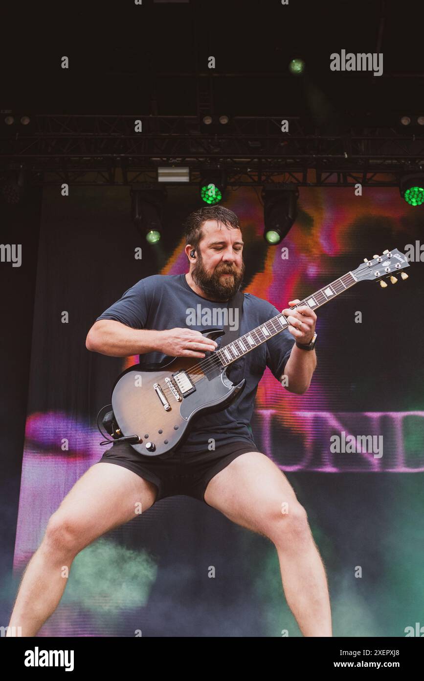 Timothy mctague of underoath hi-res stock photography and images - Alamy