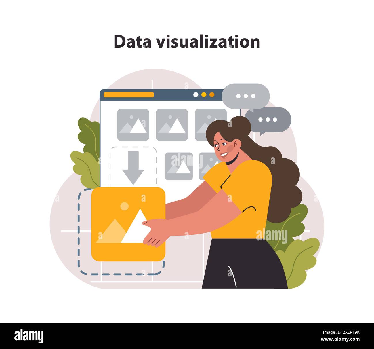 Data visualization. Representation of information using graphics ...