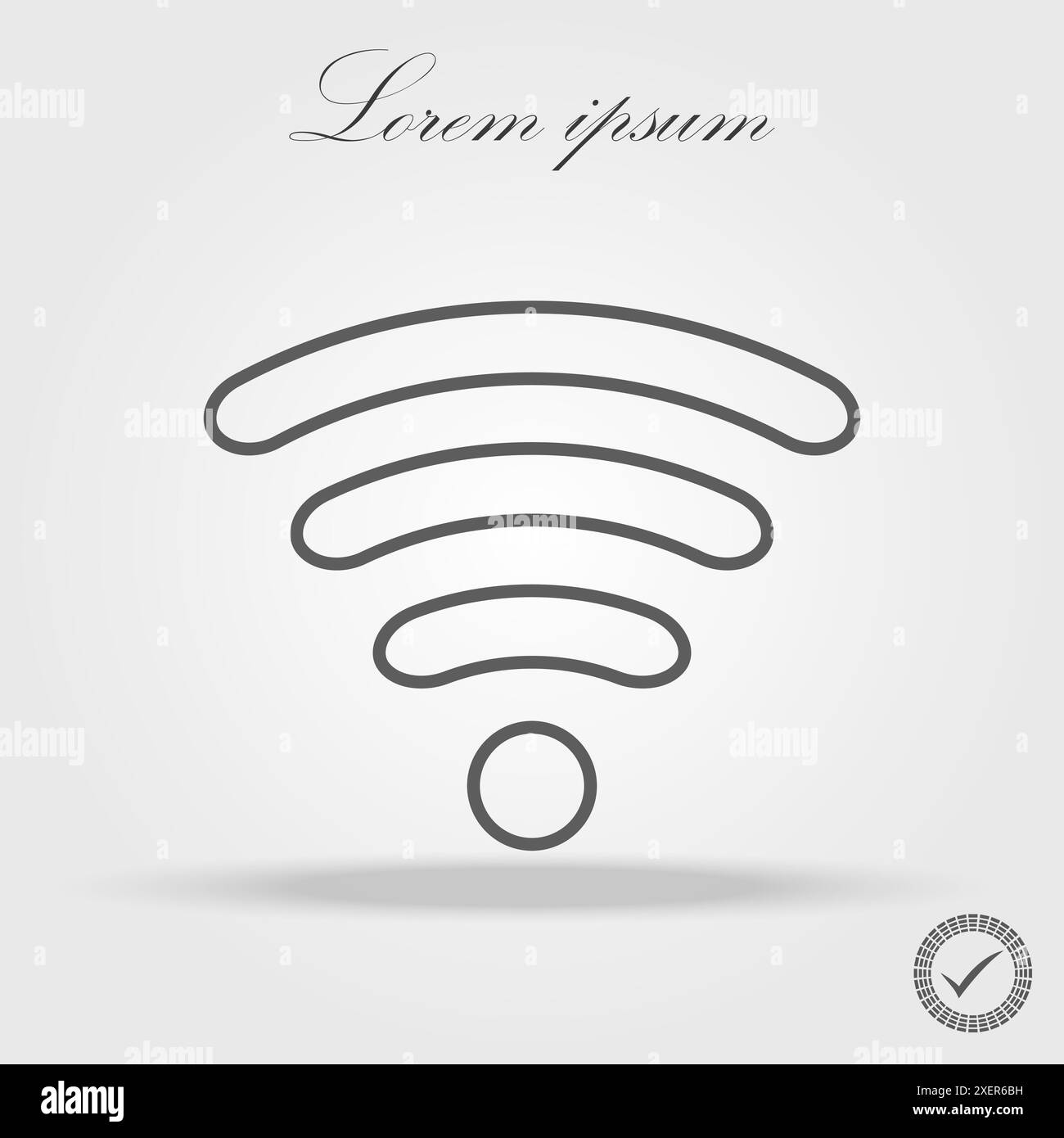 Wi fi background Black and White Stock Photos & Images - Alamy