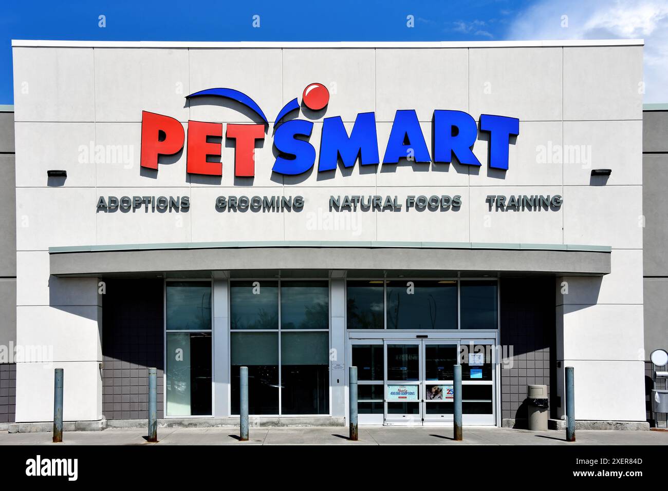 Ottawa, Canada - May 12, 2024: PetSmart store on Merivale Road ...