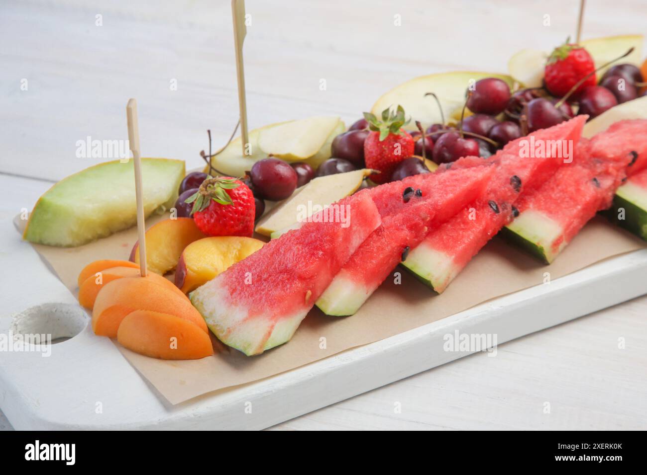Fresh cut fruit hi-res stock photography and images - Alamy