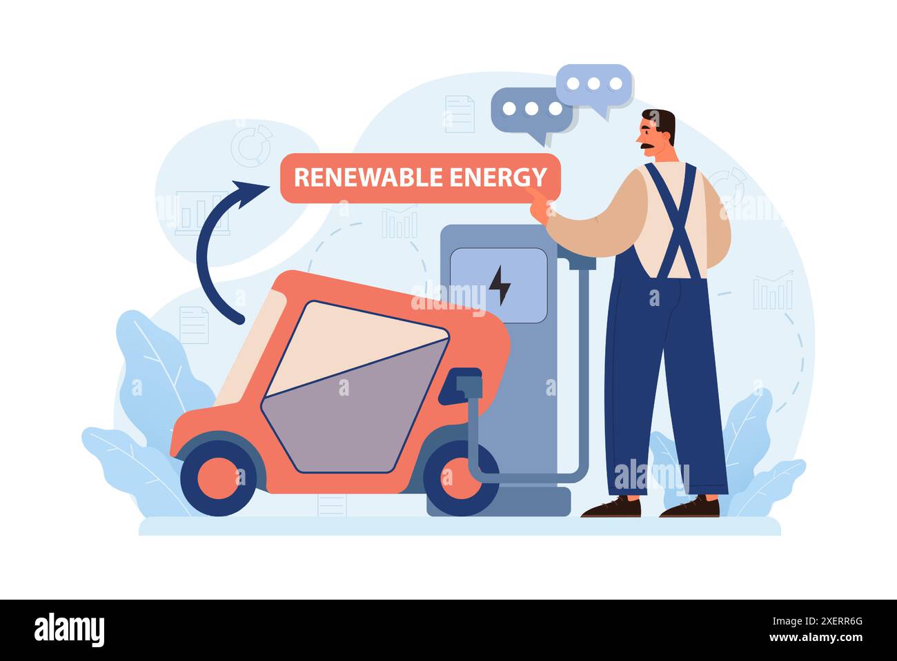 Cable car sustainability Stock Vector Images - Alamy