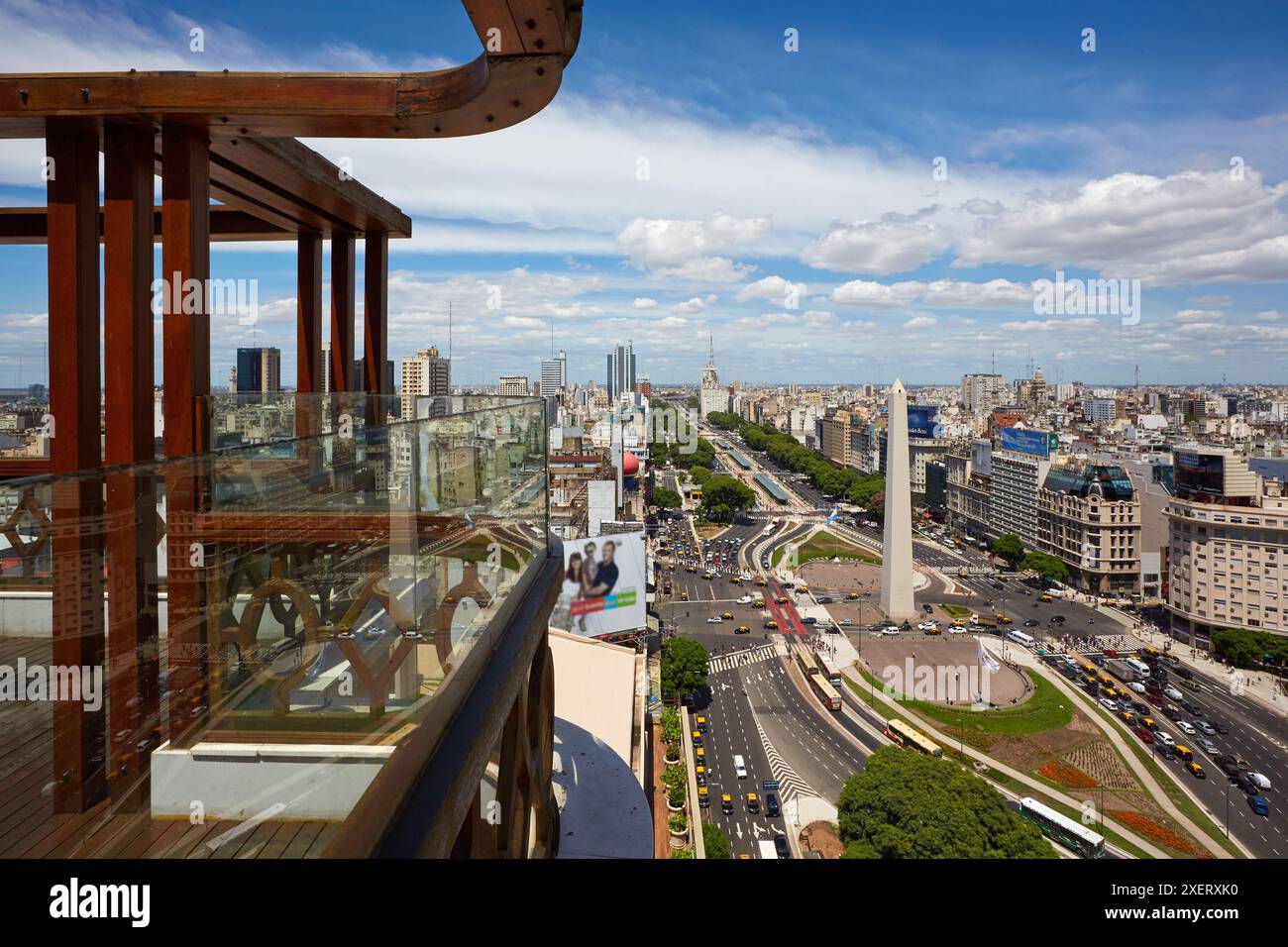 Hotel Panamericano. Avenida 9 de Julio. Buenos Aires. Argentina Stock Photo  - Alamy