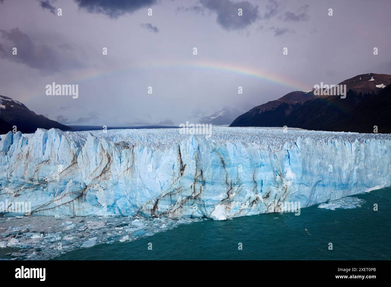 Perito Moreno glacier. Los Glaciares National Park. Argentino Lake ...