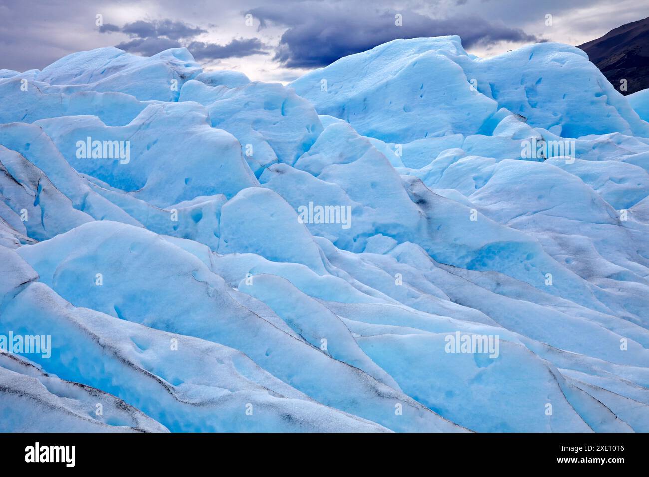 Perito Moreno glacier. Los Glaciares National Park. Argentino Lake ...