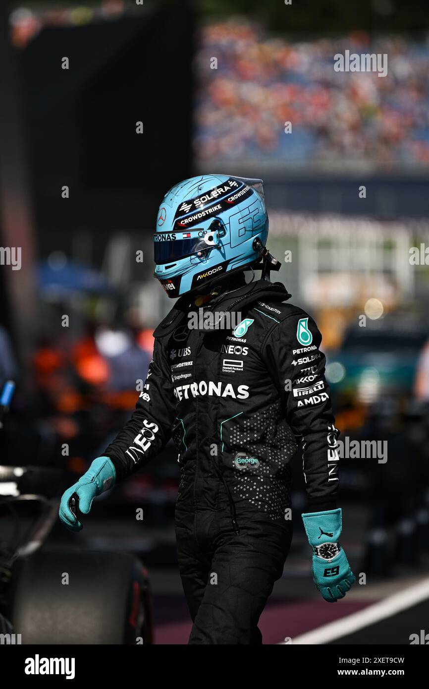 June 29, 2024, Spielberg, Mezzolombardo, Austria British driver