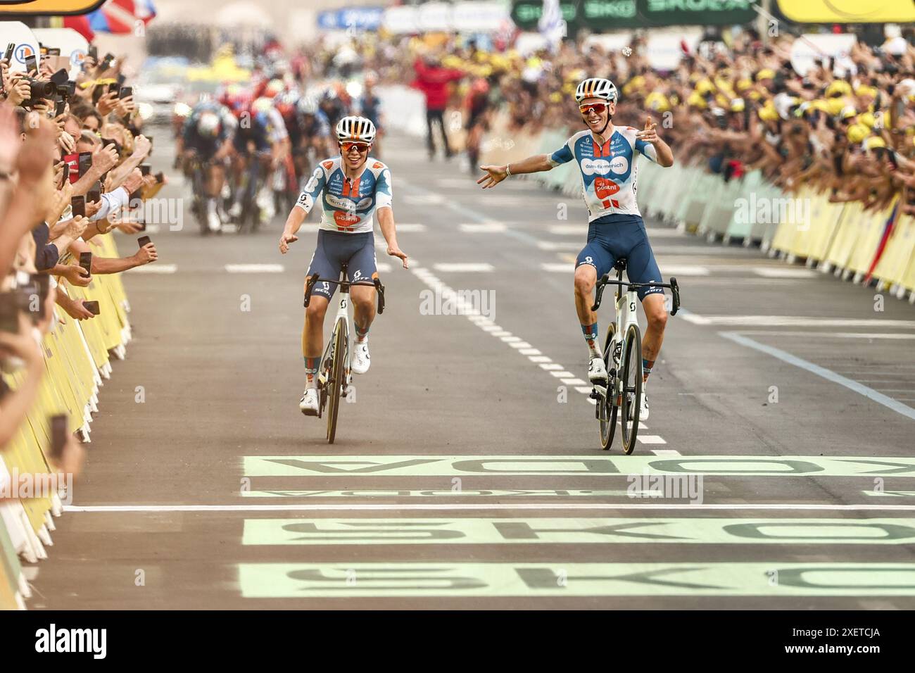 Rimini, Italy. 29th June, 2024. Dutch Frank van den Broek of Team DSM