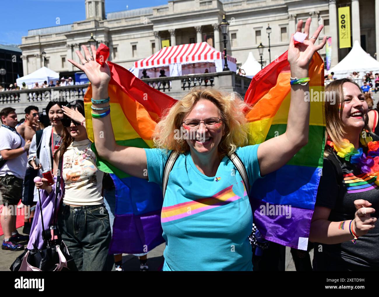 LONDON, ENGLAND. 29TH JUNE 2024 Thousands attends the Pride in London