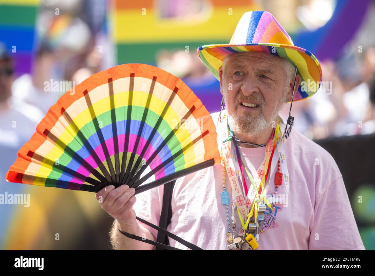 London, UK, 29 June, 2024. Participants take part in the annual Pride