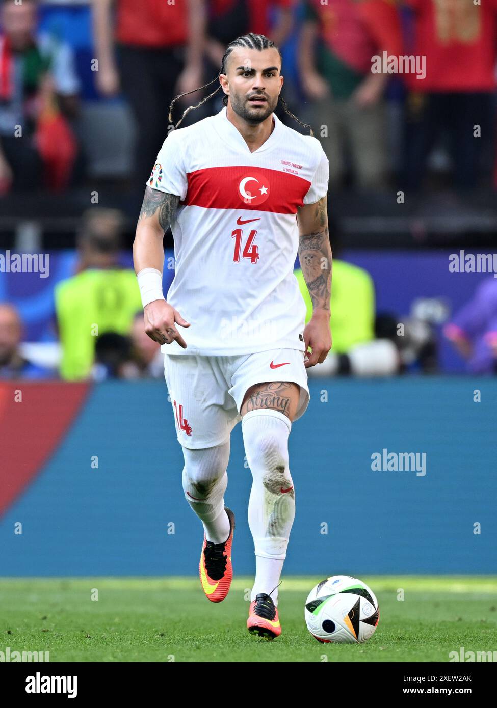 Dortmund - Abdulkerim Bardakci of Turkey during the UEFA EURO 2024 ...