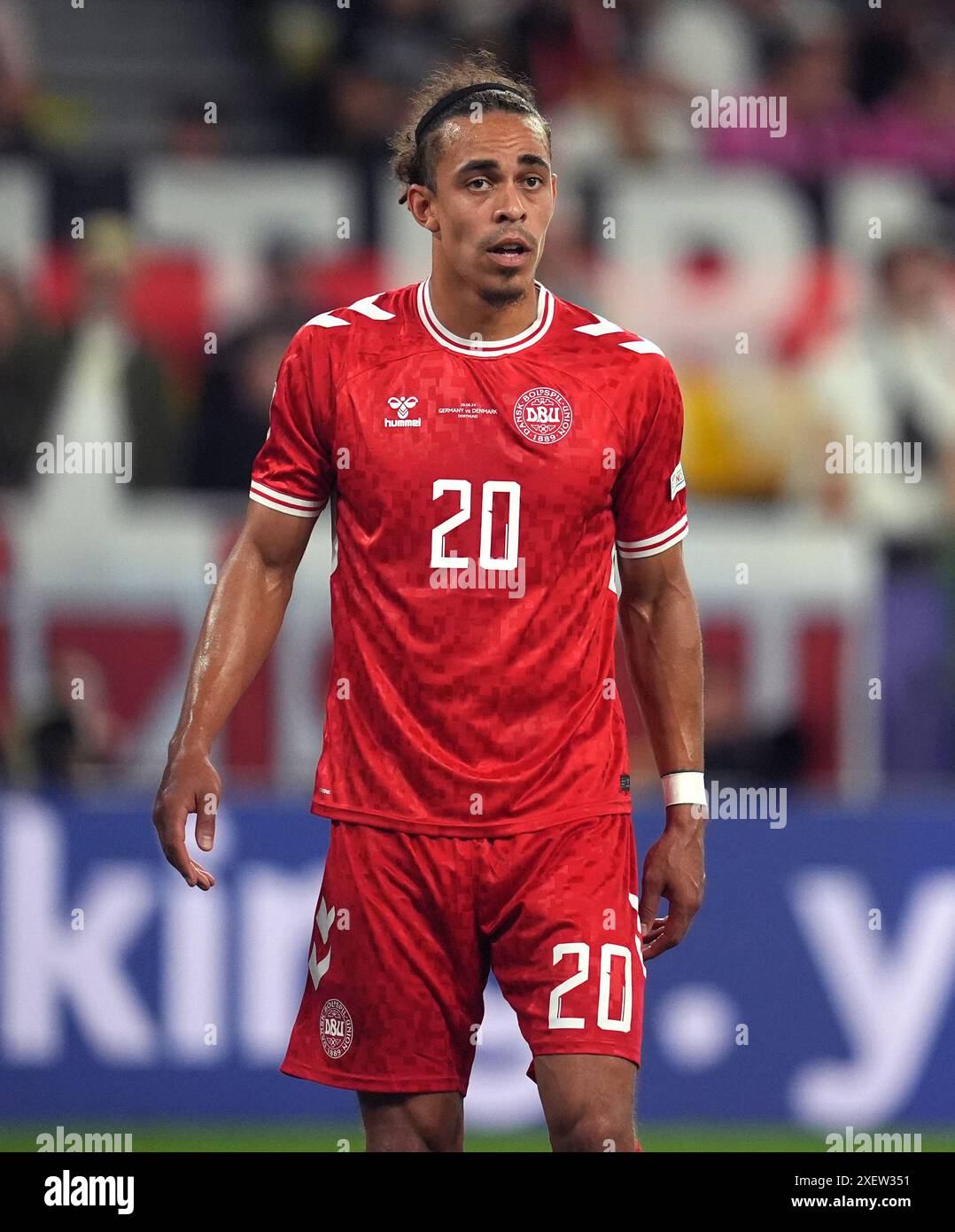 Denmark's Yussuf Poulsen during the UEFA Euro 2024 round of 16 match at ...