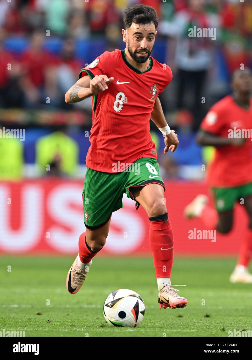 Dortmund - Bruno Fernandes Of Portugal During The Uefa Euro 2024 Group 