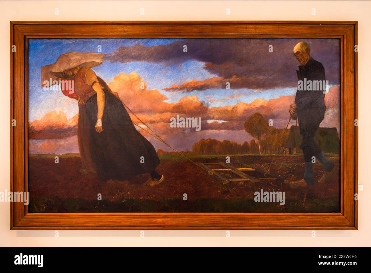 Museum at the Modersohn House. Hembergstraße, Worpswede, Niedersachsen, Lower Saxony, Germany Stock Photo