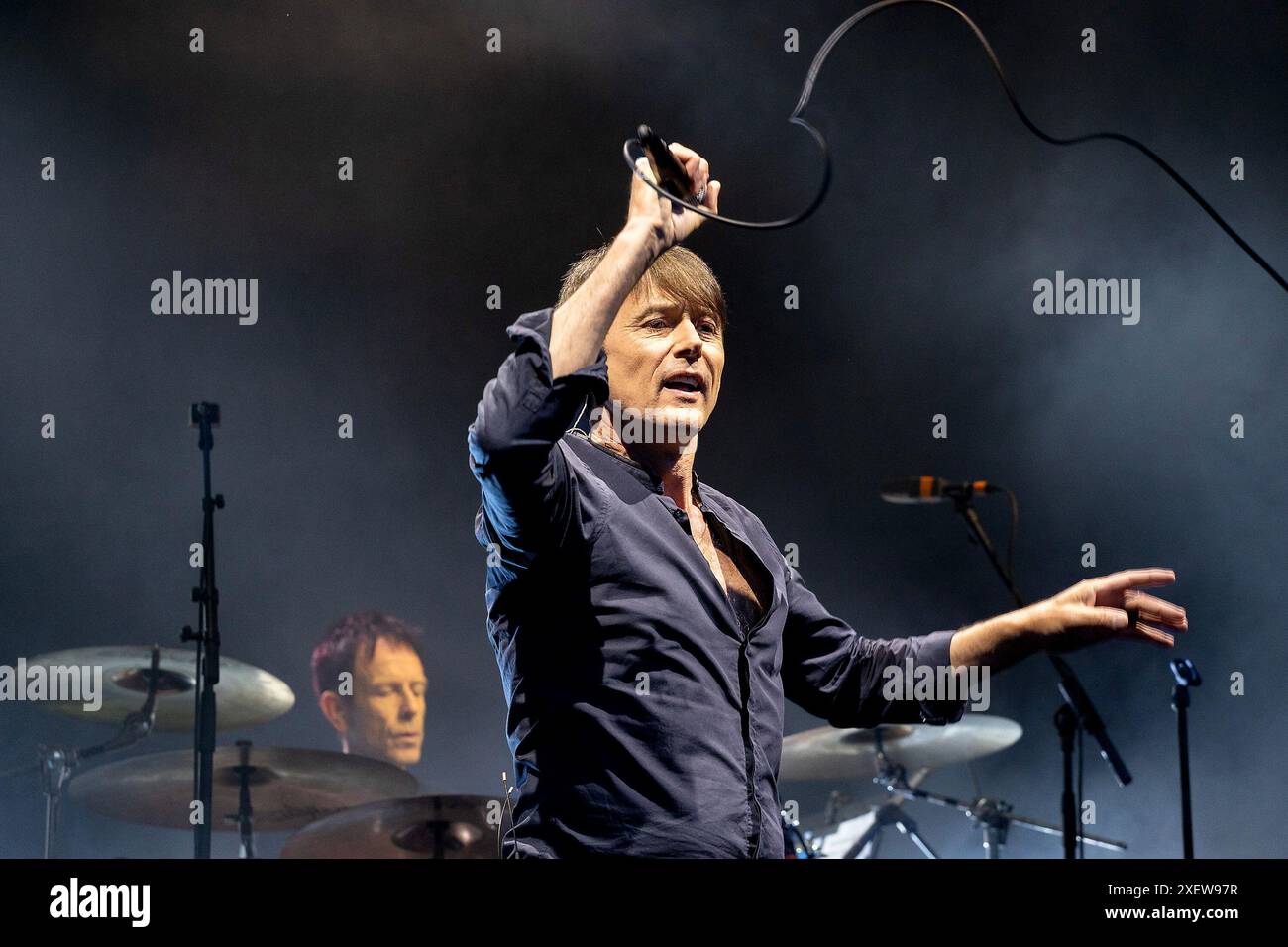 Eden Project, Bodelva, UK 29TH Jun 2024. ,Suede perform at the 2024