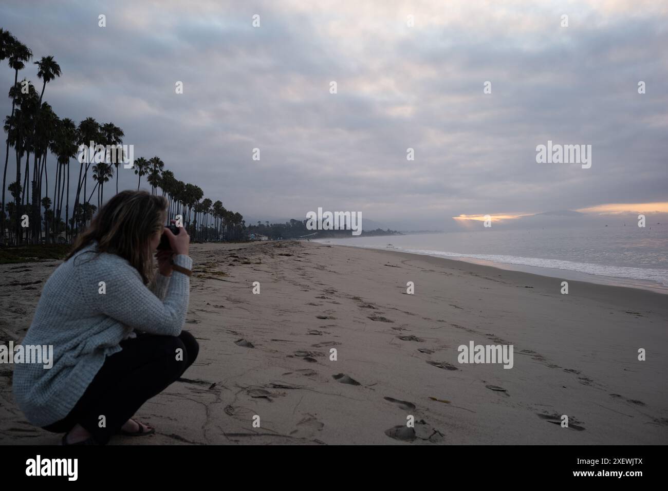 Serene moment capturing woman hi-res stock photography and images - Alamy