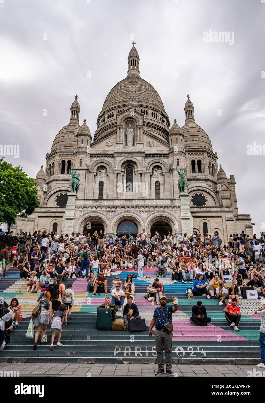 Paris, France. 29th June, 2024. This photo taken on June 29, 2024 shows