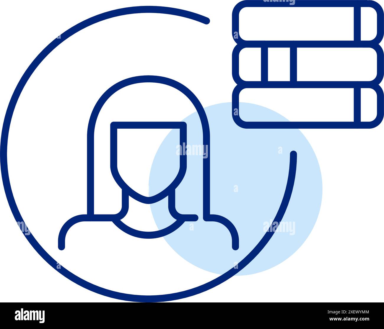 Book store experience Stock Vector Images - Alamy