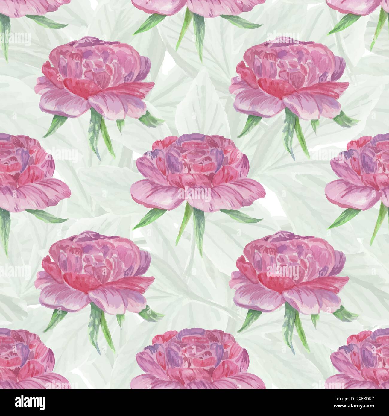 Seamless pattern with hand drawn elements Stock Vector