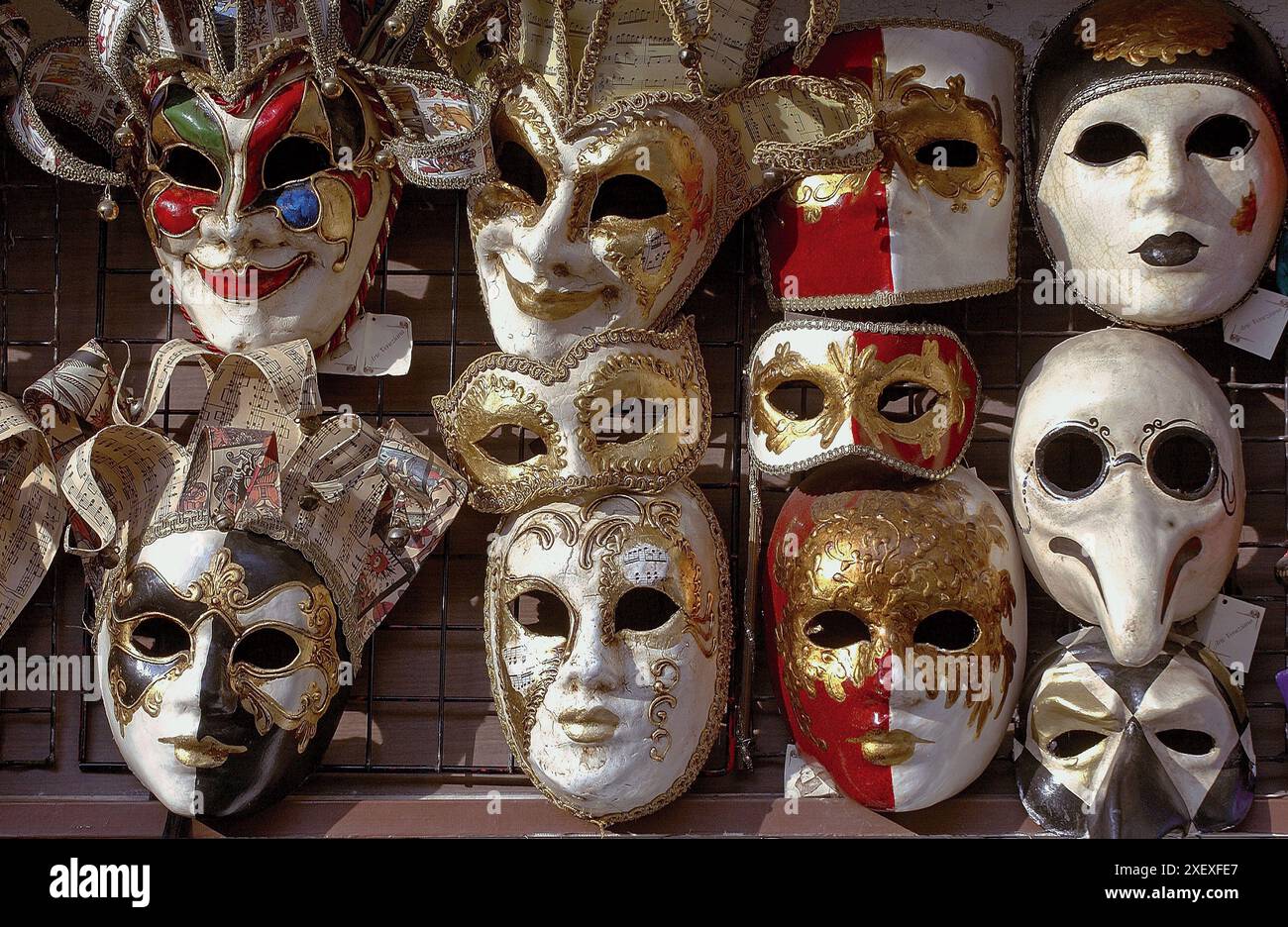 Different masks venice hi-res stock photography and images - Alamy
