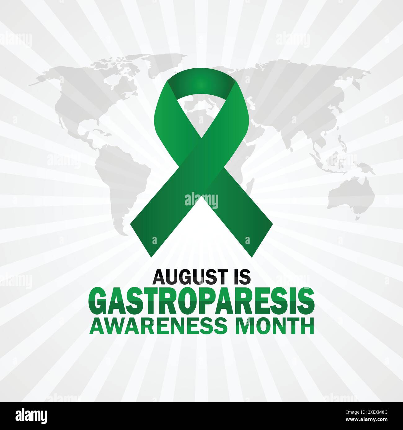 August Is Gastroparesis Awareness Month wallpaper with shapes and ...