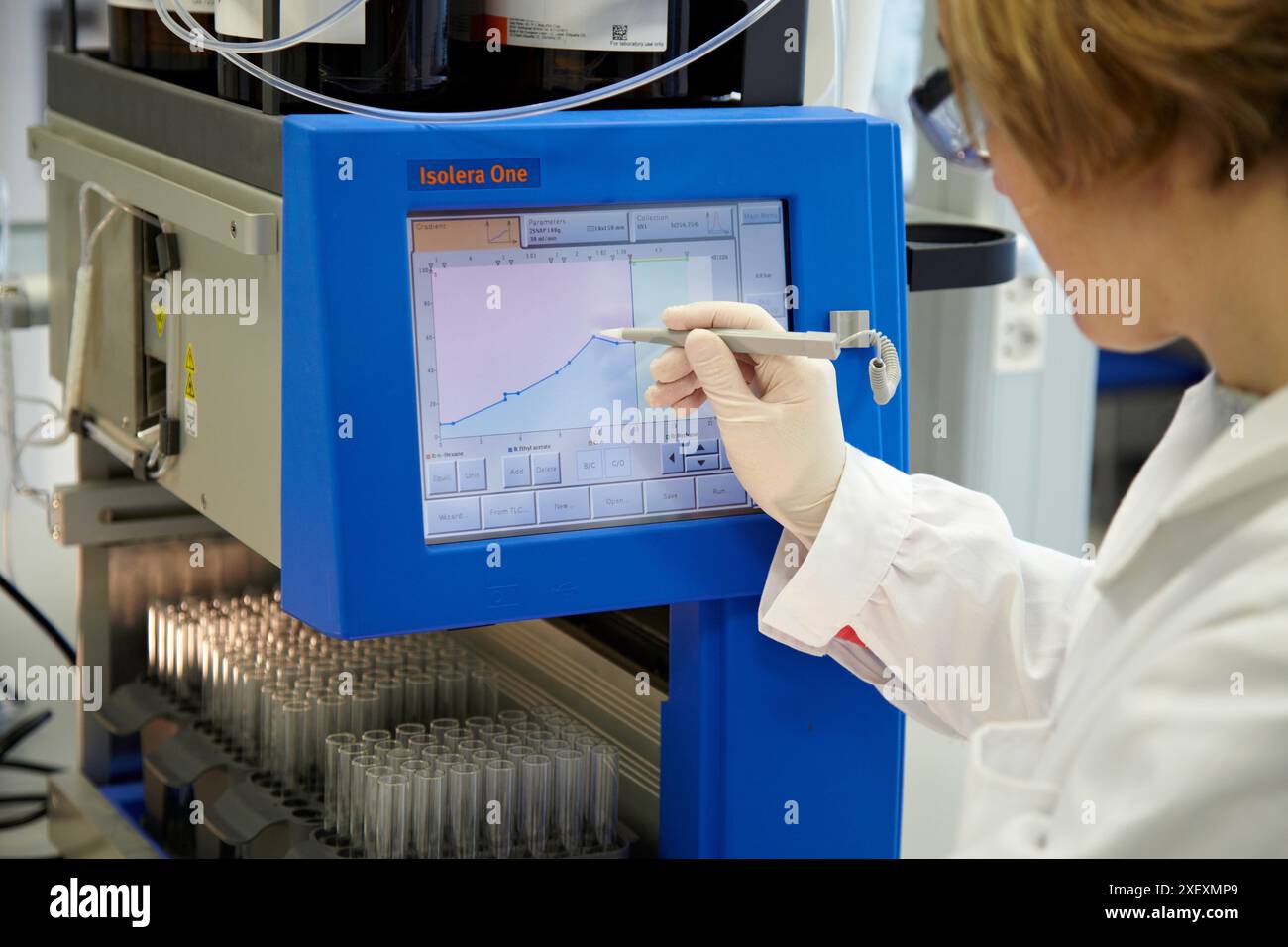 Flashlab Environment Flash chromatography, method used to purify individual chemical ...