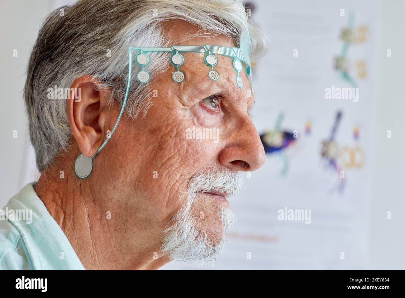 Neuromod, Neuromodulation system in closed loop for enhancing the sleep and the memory consolidation, Unit of Health, Technology Centre, Tecnalia Rese Stock Photo